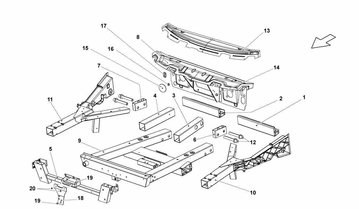 FRONT FRAME ELEMENTS