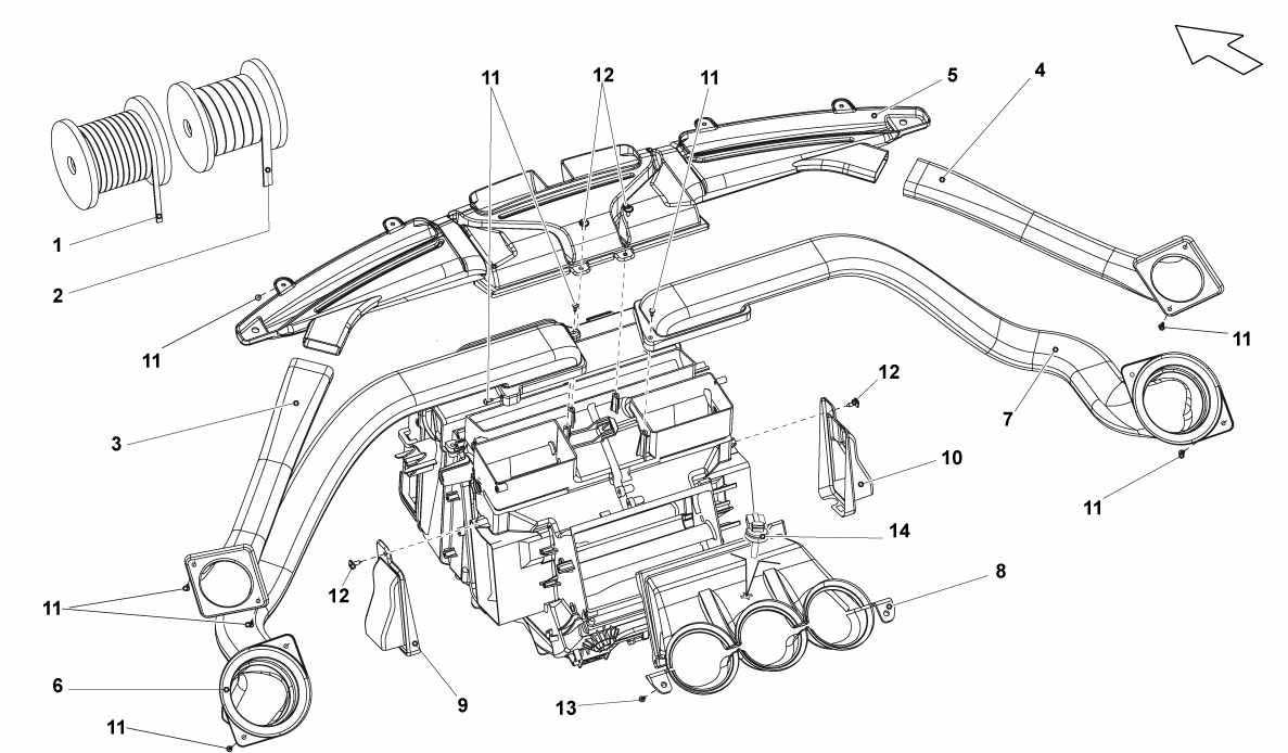DASHBOARD AIR PIPE