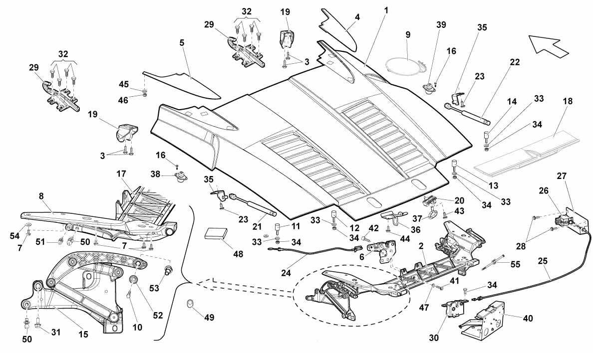REAR HOOD