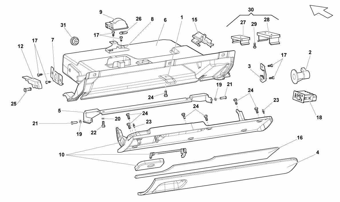 PASSENGER SIDE DRAWER