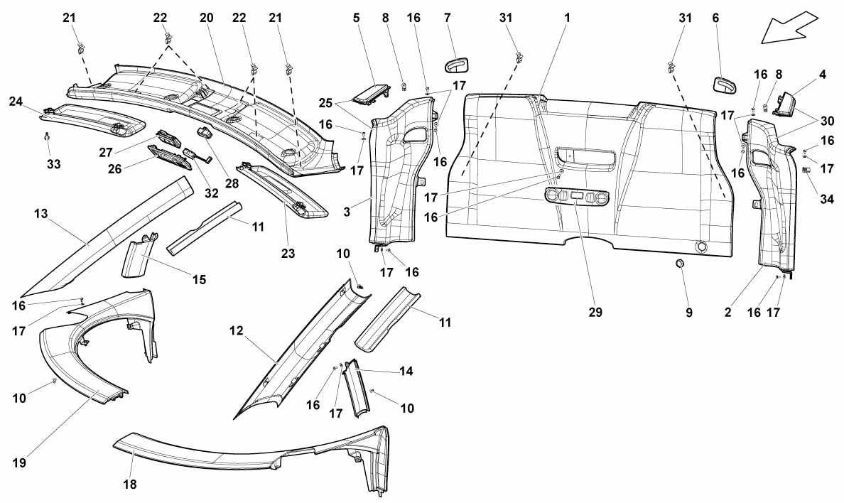 PASSENGER COMPARTMENT TRIMS