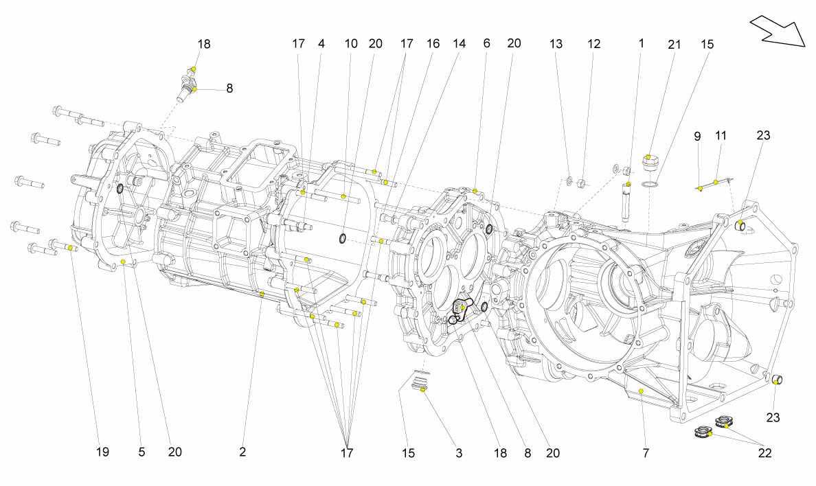 GEARBOX / REAR DIFFERENTIAL CASE