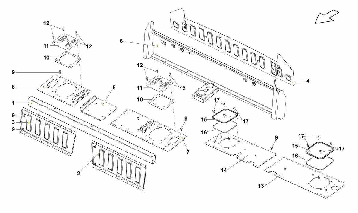 CENTER FRAME ELEMENTS