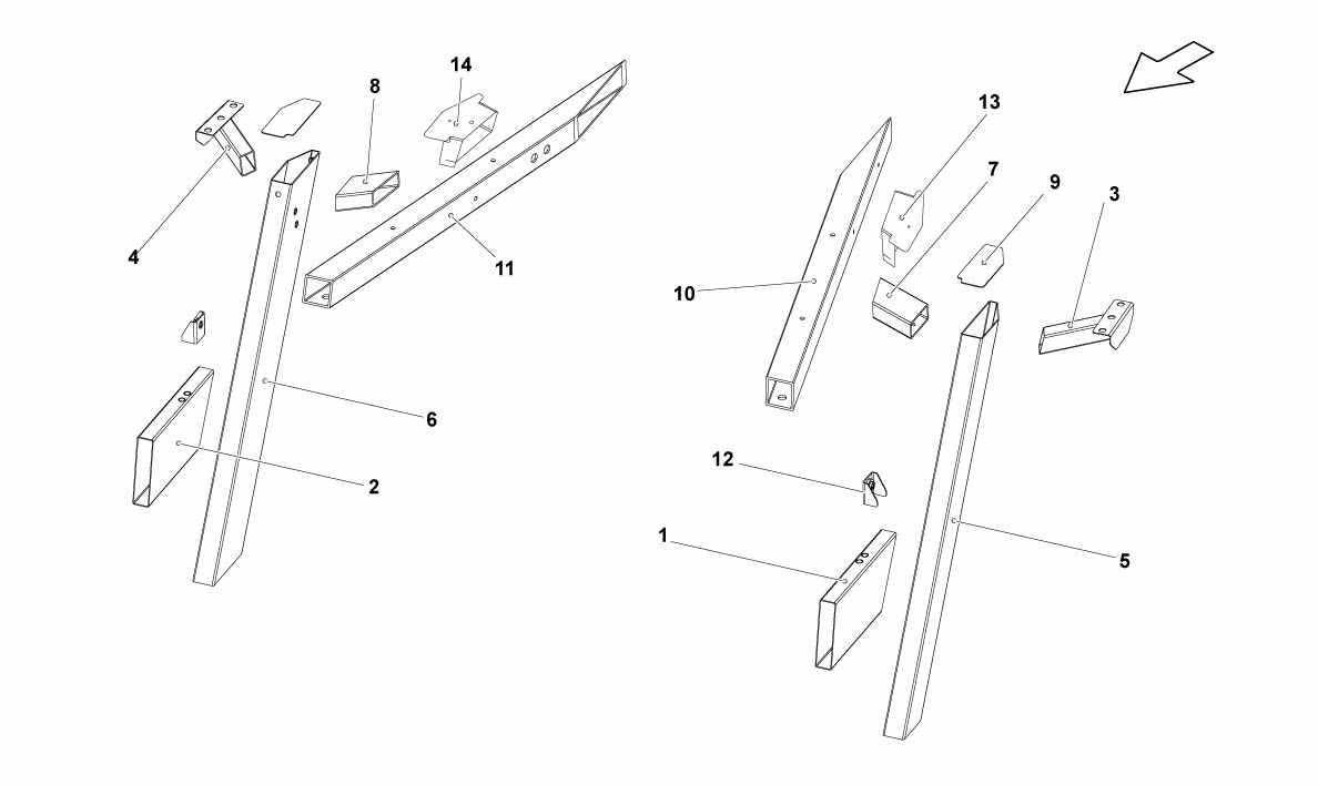 REAR FRAME ELEMENTS