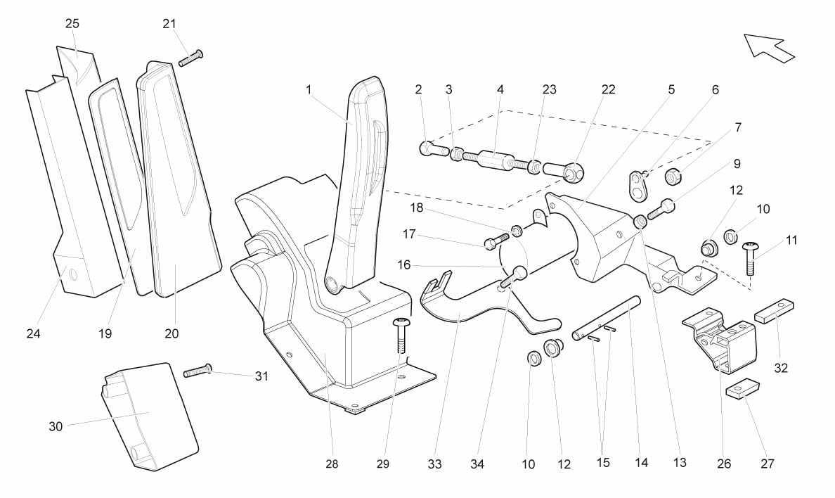 ACCELERATOR PEDAL (E-GEAR)