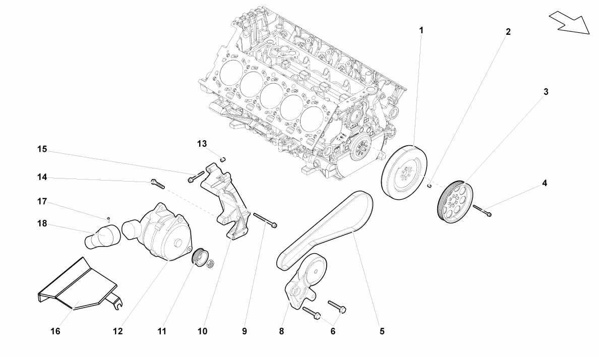 ALTERNATOR AND STRAPS