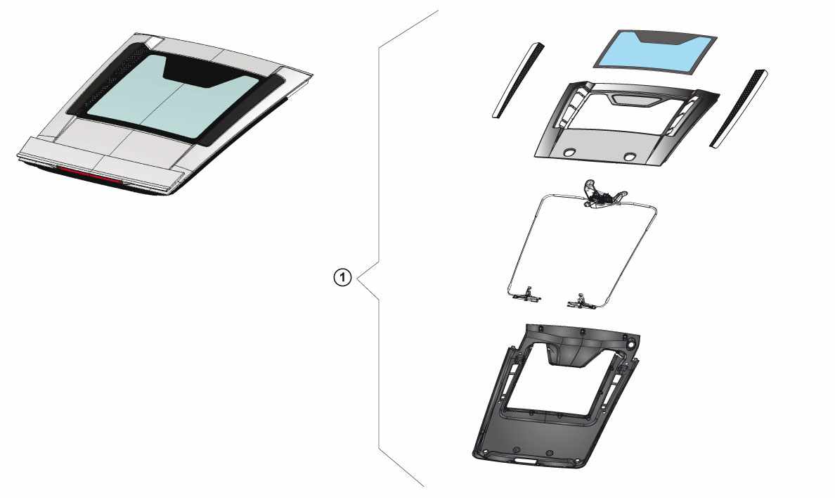 TRANSPARENT ENGINE BONNET