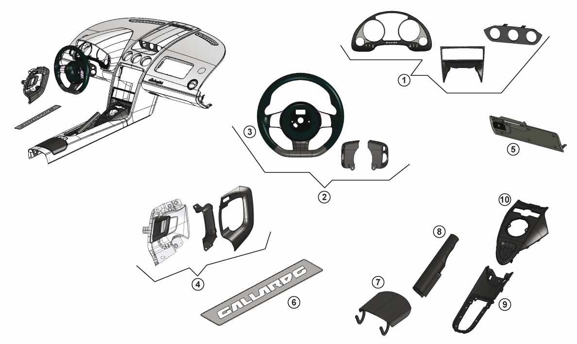 CARBON MINI-KIT & SINGLE PARTS