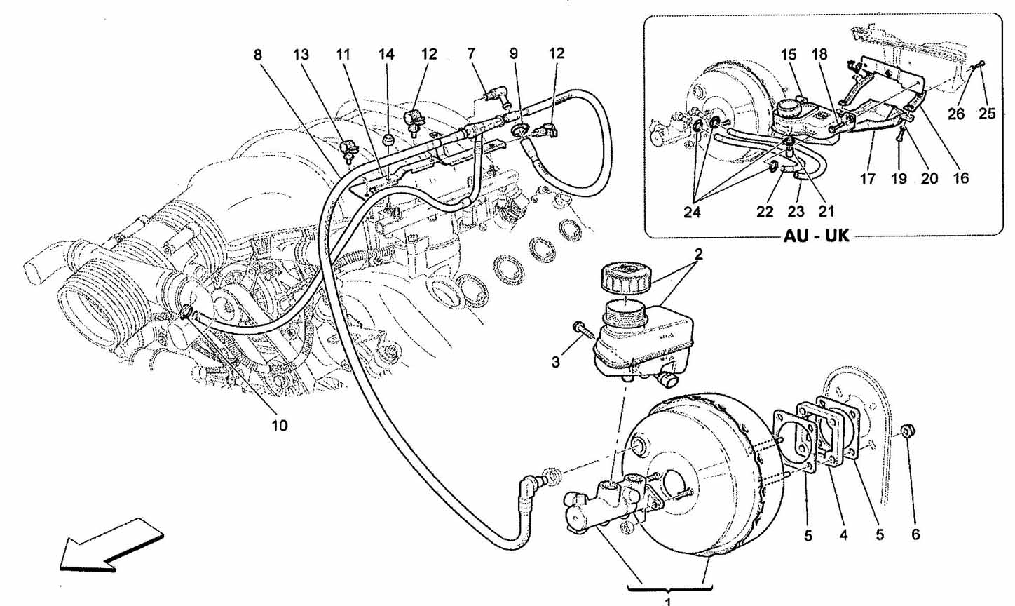 BRAKE SERVO SYSTEM