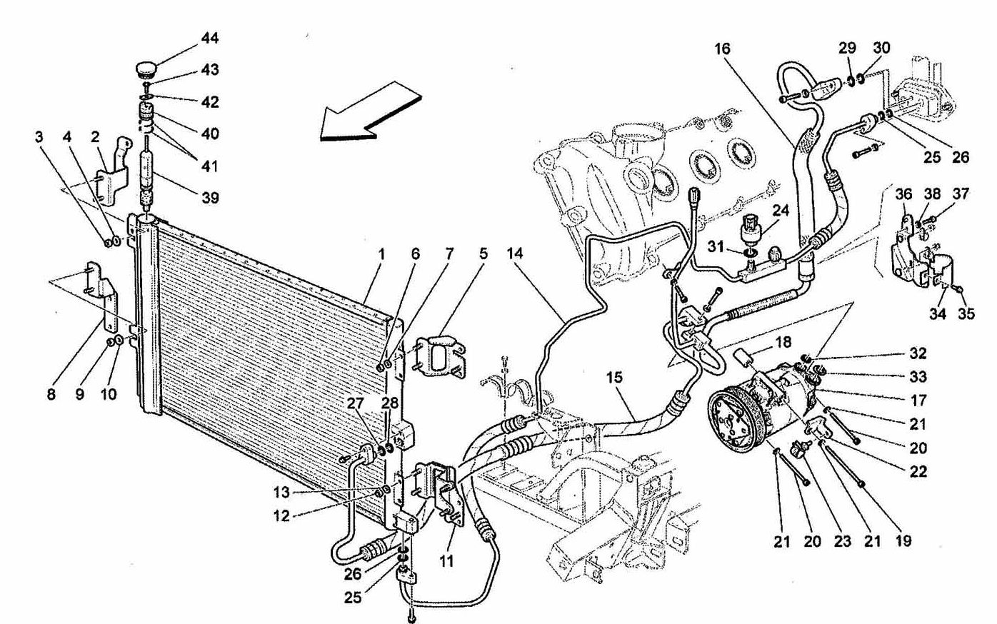 A/C – ENGINE COMPARTMENT DEVICES -1 