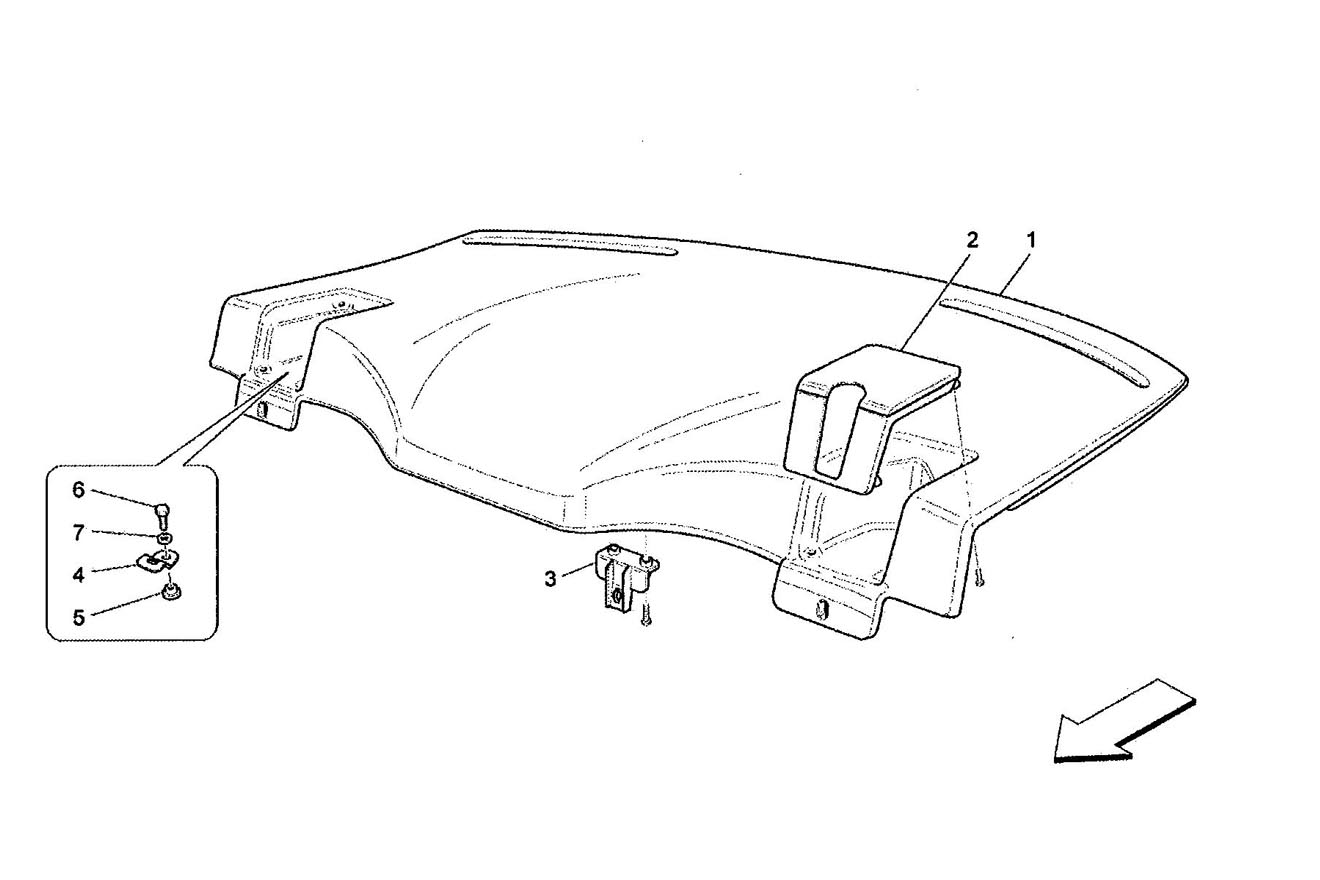 REAR SHELF