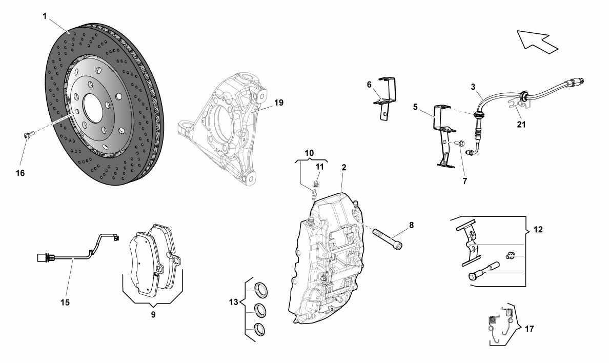 FRONT BRAKES DISCS CCB