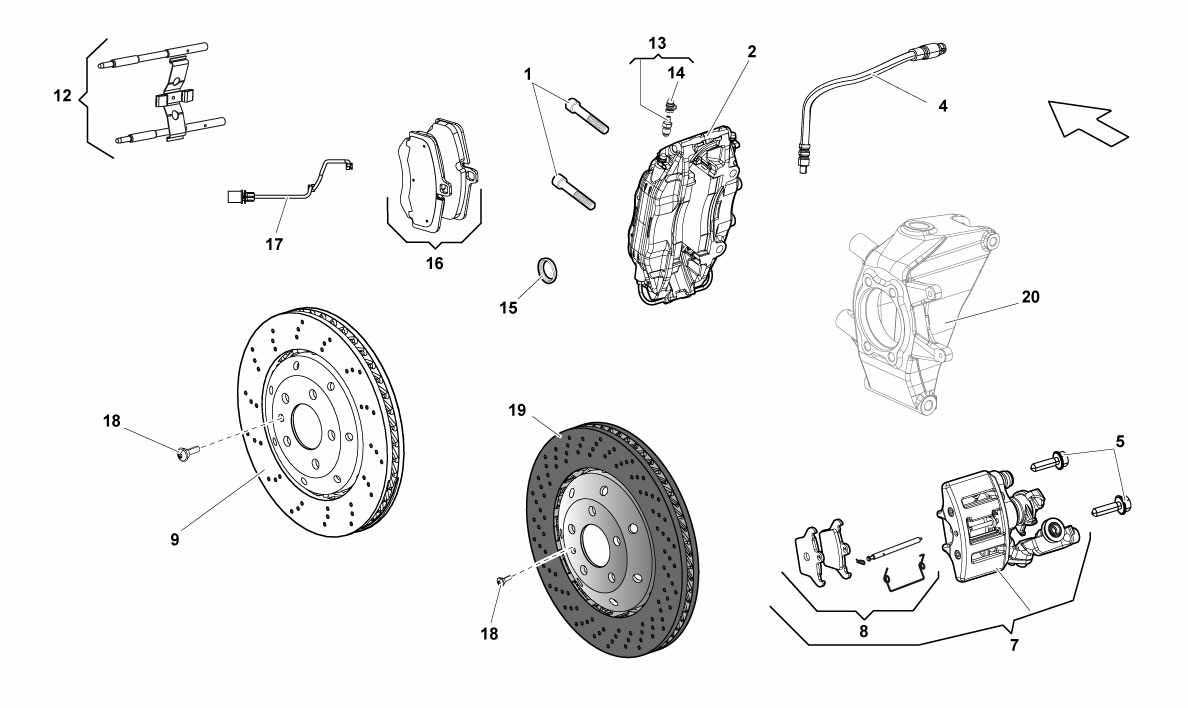 REAR BRAKES DISCS STD/CCB