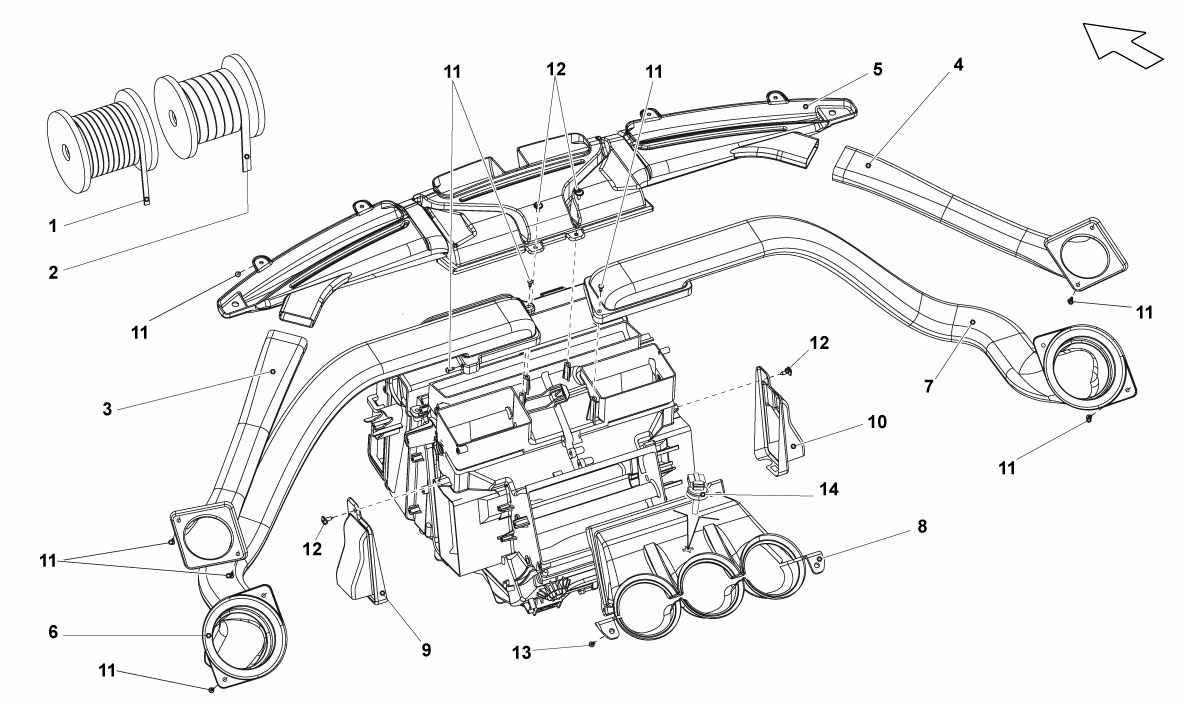 DASHBOARD AIR PIPE