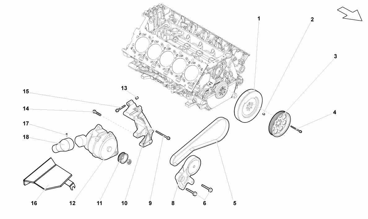 ALTERNATOR AND STRAPS