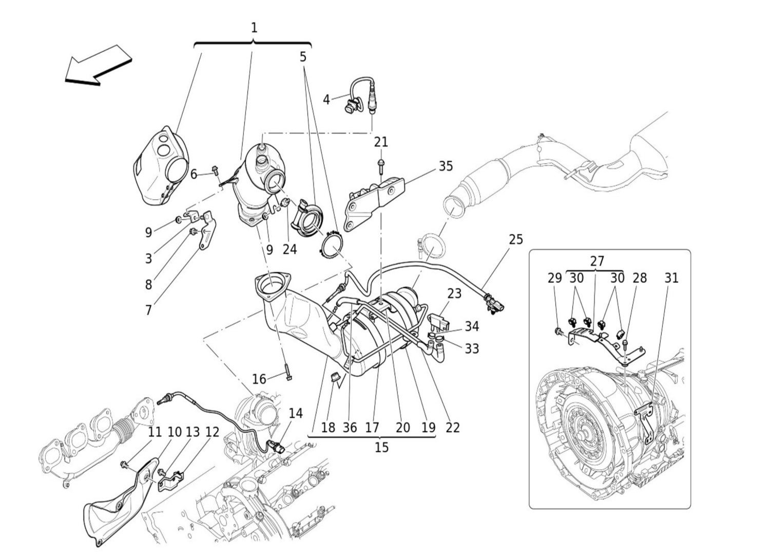 PRE-CATALYTIC CONVERTERS AND CATALYTIC CONVERTERS