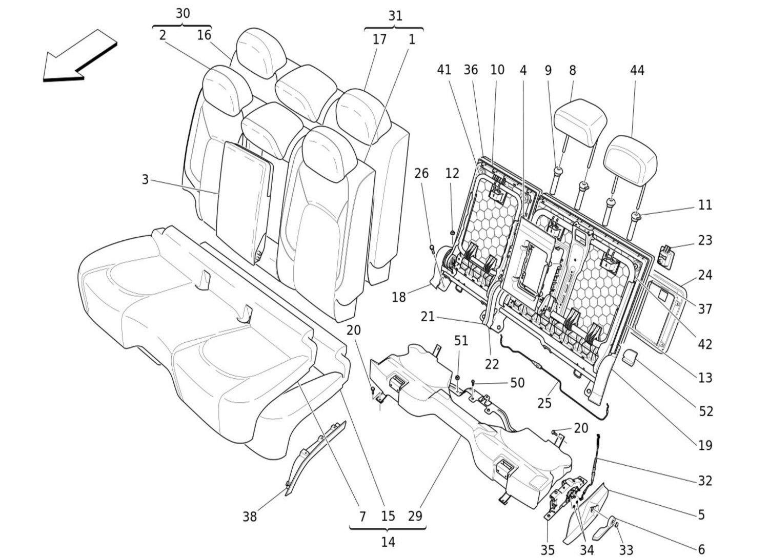 REAR SEATS: TRIM PANELS-1