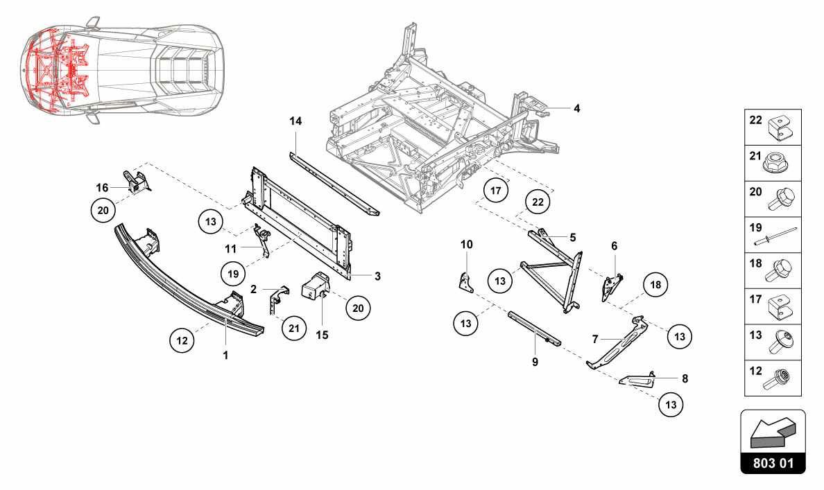 FRONT FRAME OUTER ELEMENTS