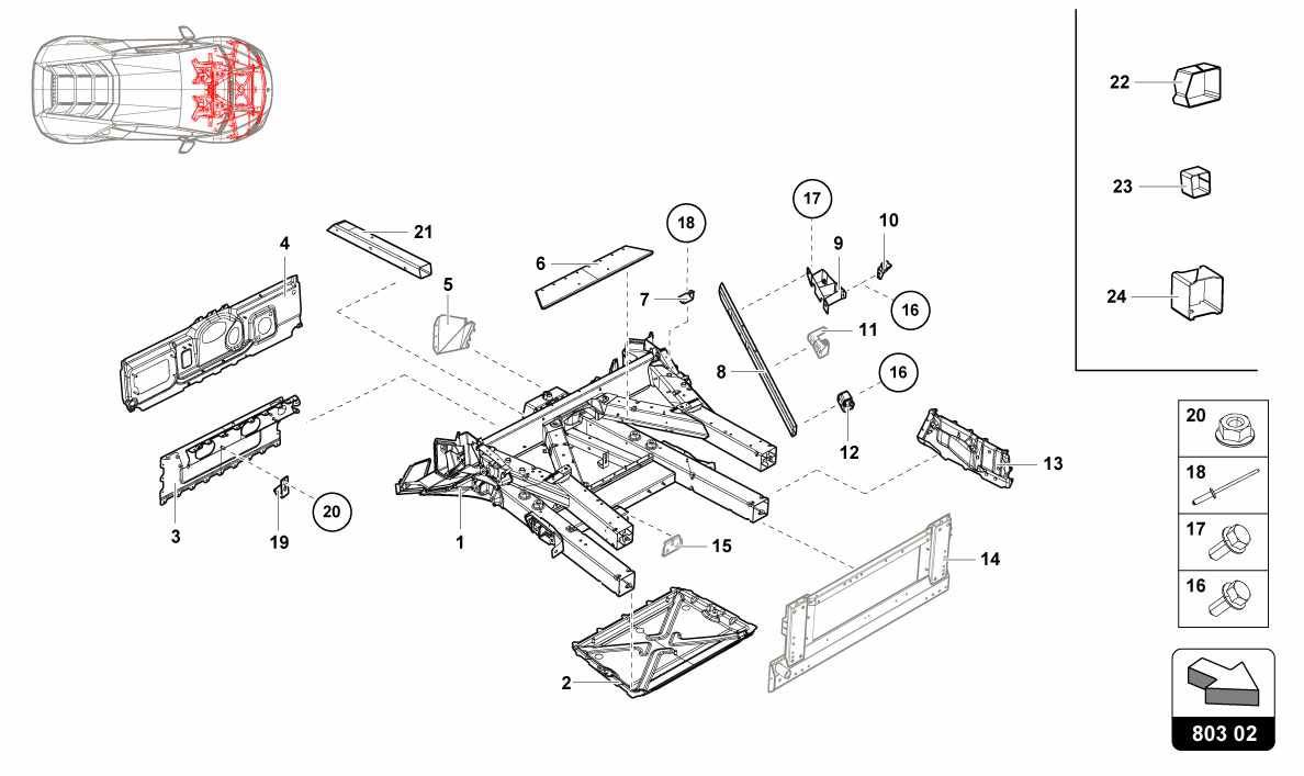 FRONT FRAME INNER ELEMENTS
