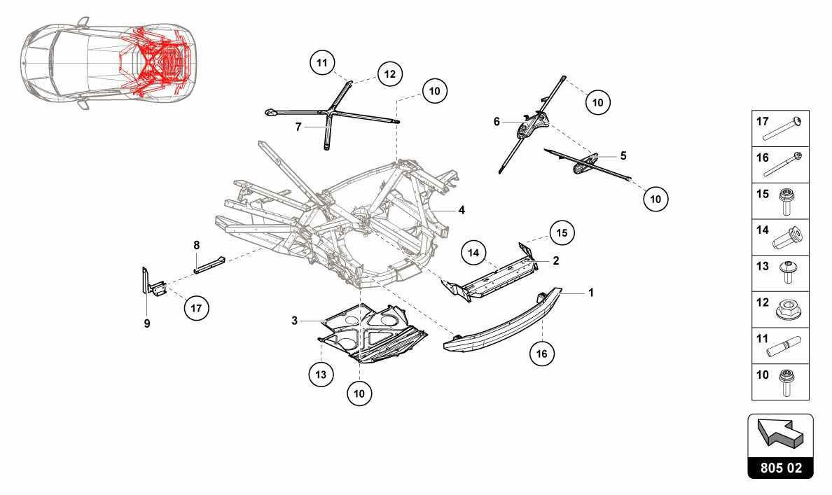 FRONT FRAME OUTER ELEMENTS
