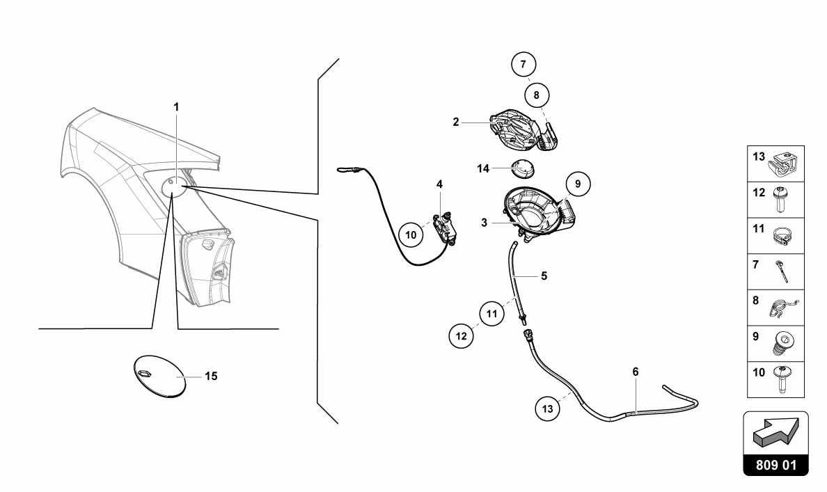 FUEL FILLER FLAP