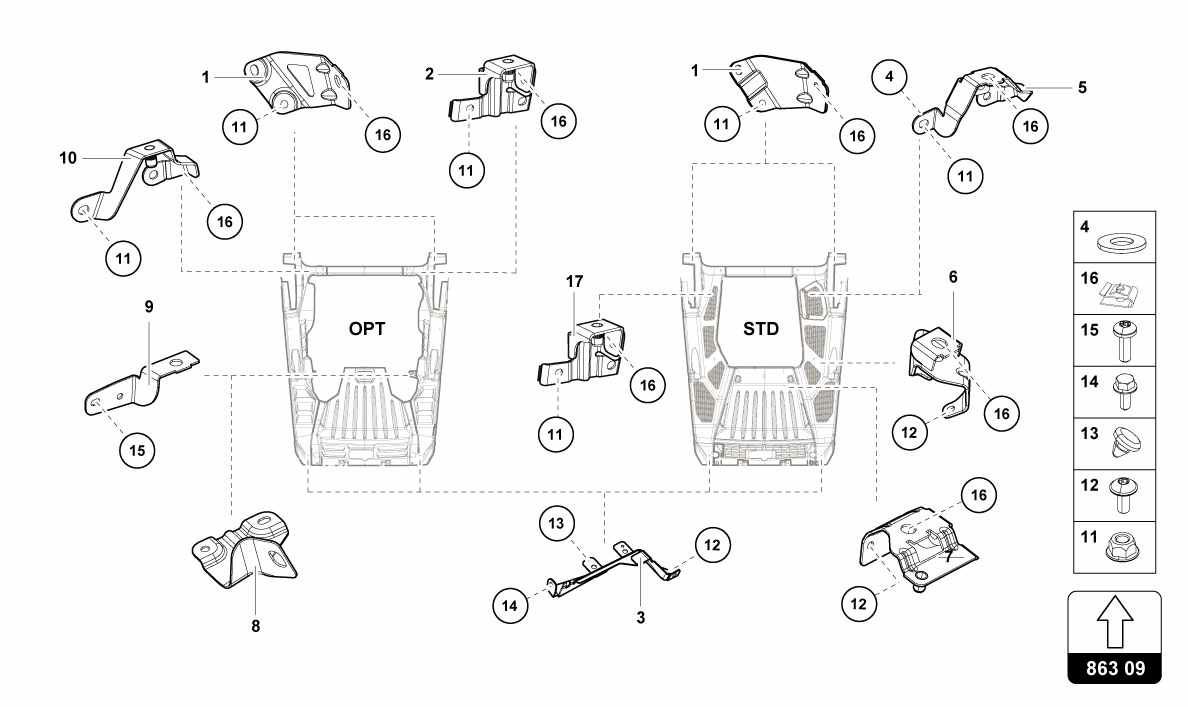 ENGINE BAY - FIXING