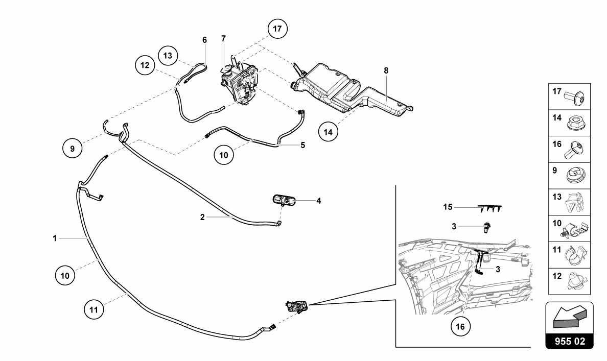 WINDSCREEN - HEADLIGHT WASHER SYSTEM
