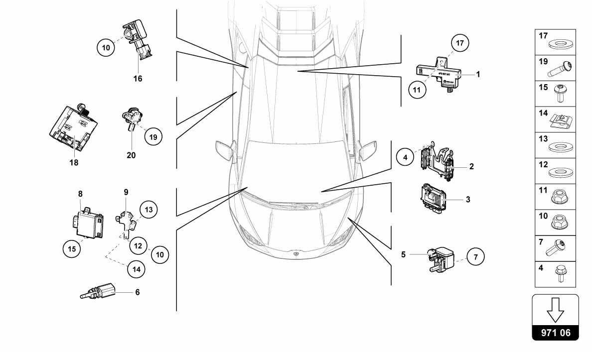 AIRBAG AND TEMPERATURE SENSORS