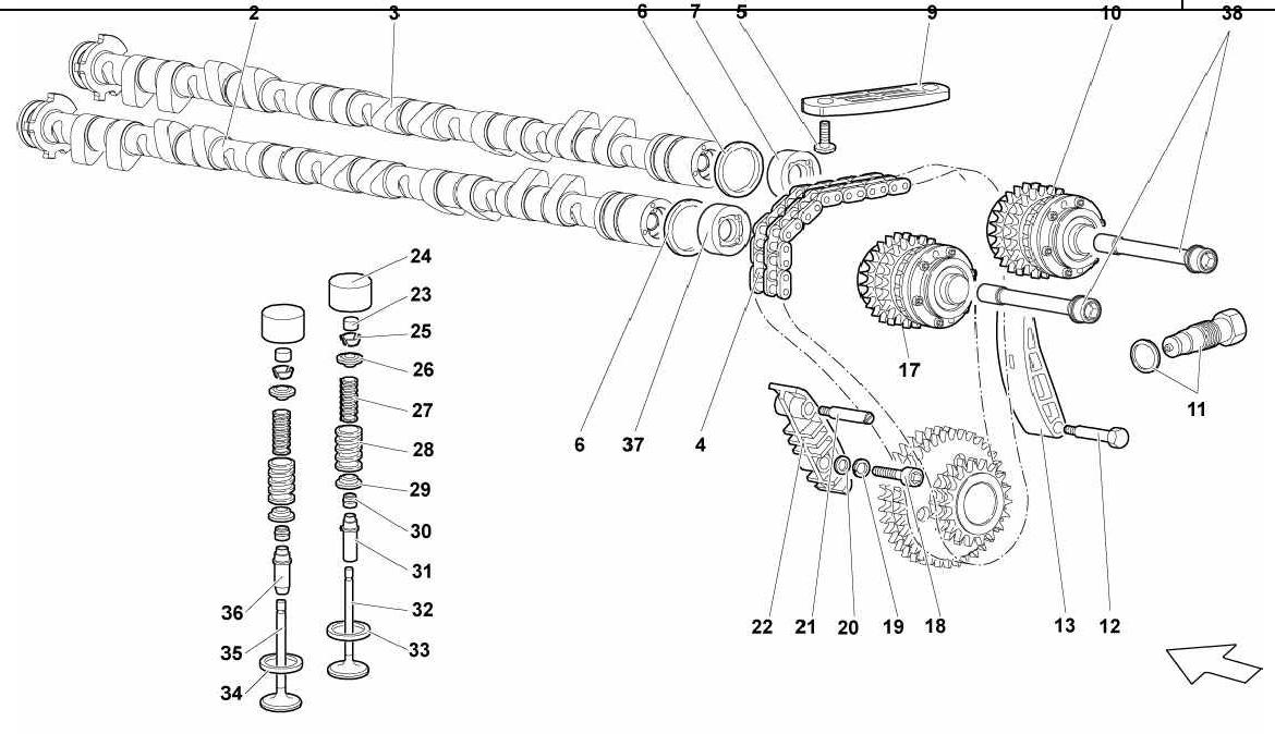 LEFT HEAD TIMING SYSTEM