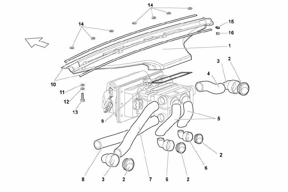 DASHBOARD AIR PIPE
