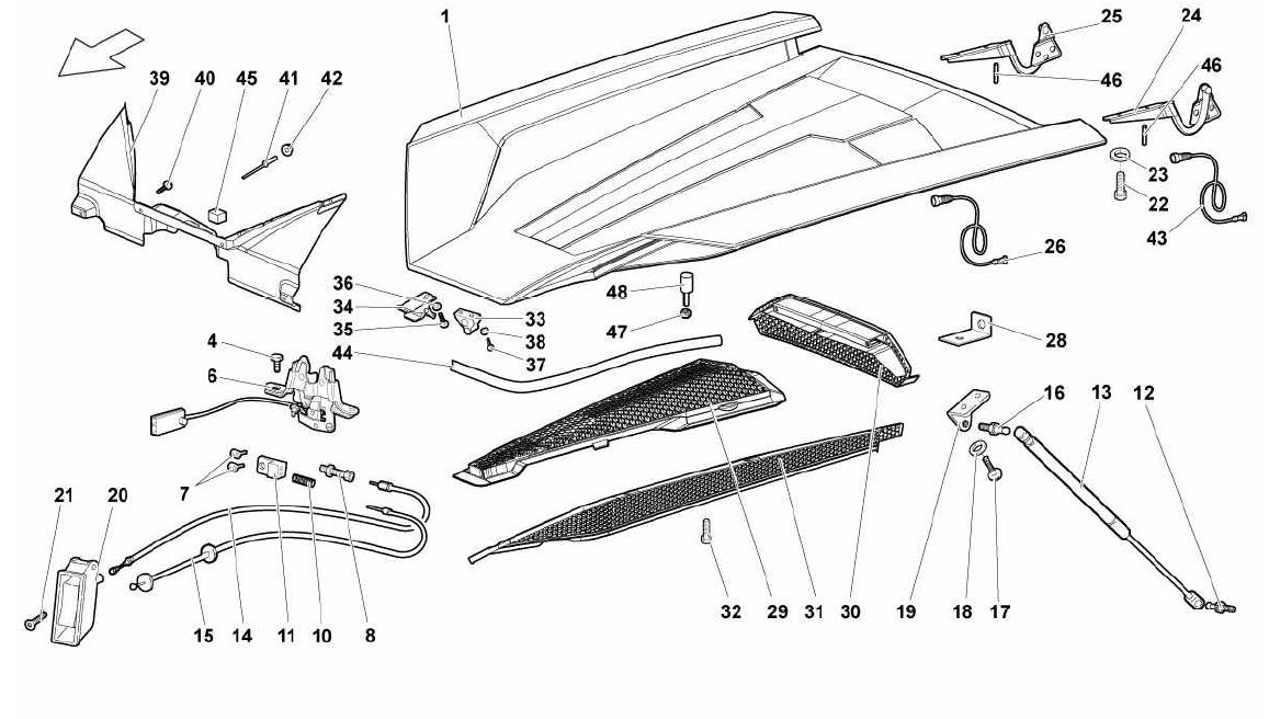ENGINE HOOD
