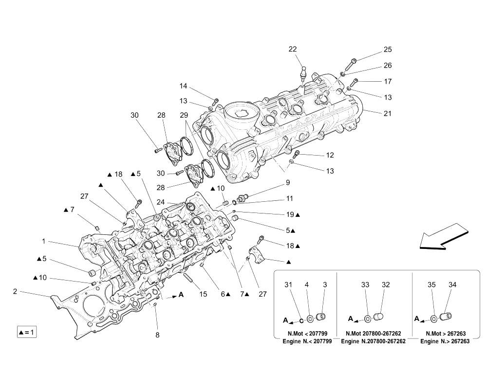 LH Cylinder Head
