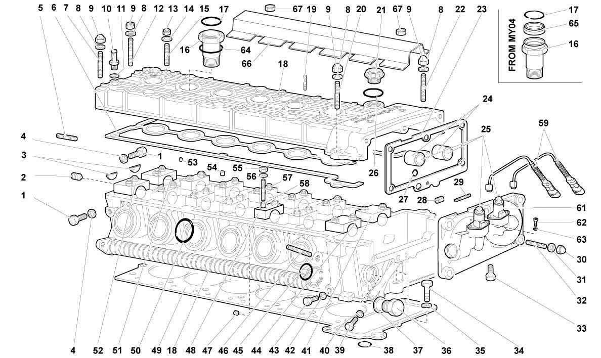 LEFT CYLINDER HEAD