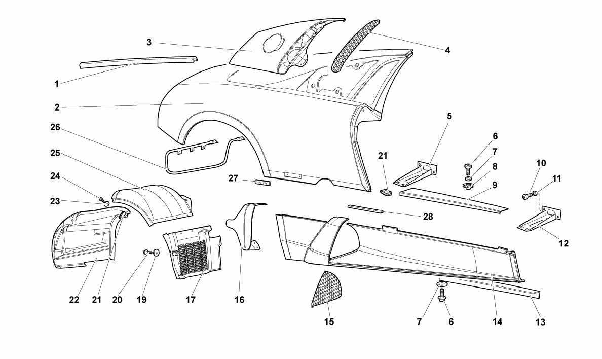 BODY ELEMENTS - RIGHT SIDE