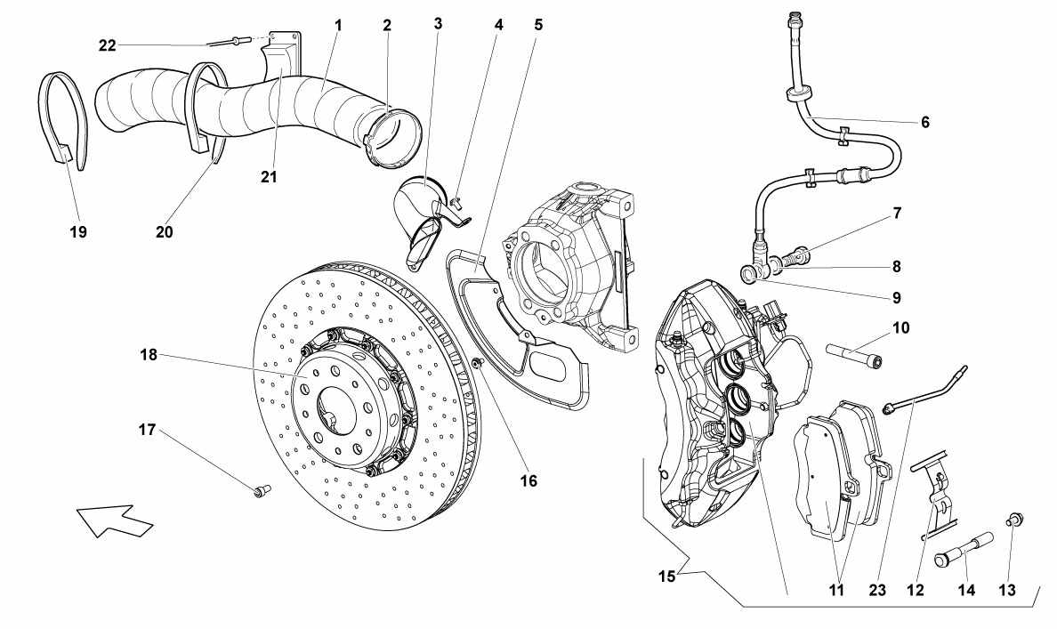 FRONT BRAKES - CARBOCERAMIC
