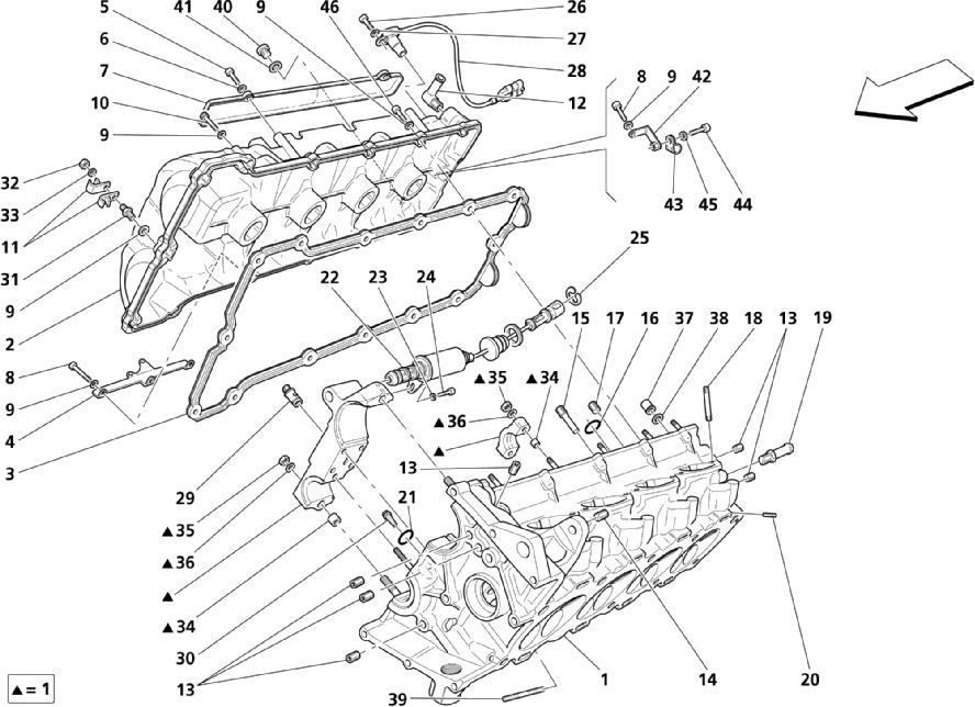 R.H. CYLINDER HEAD