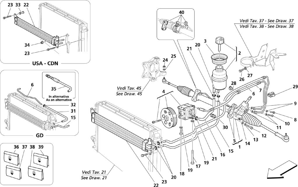 STEERING BOX