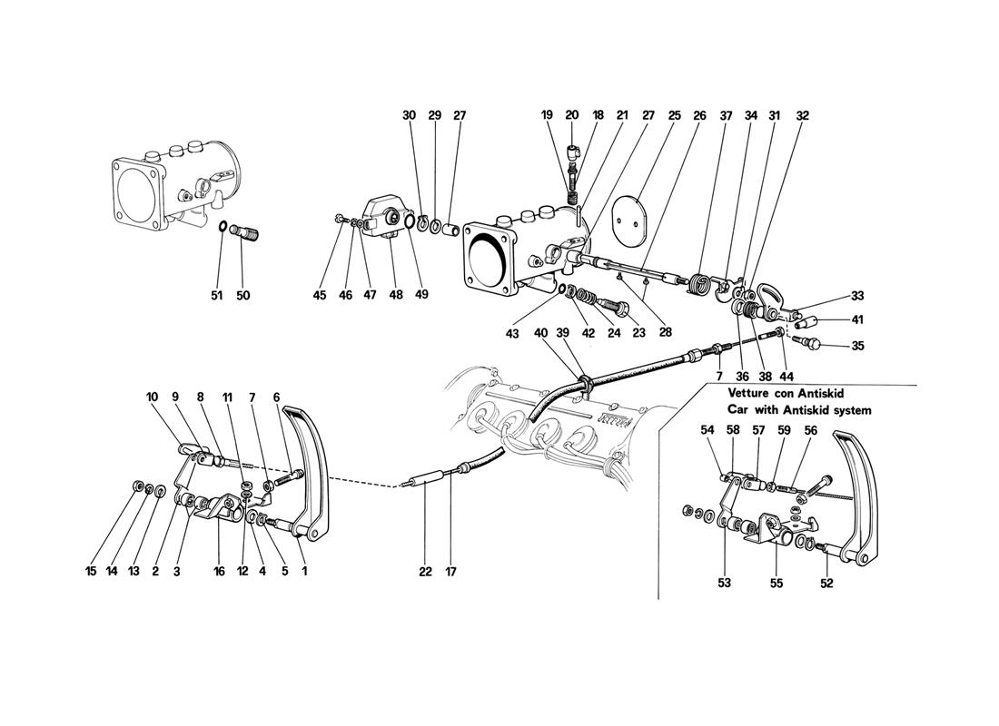 THROTTLE HOUSING AND LINKAGE