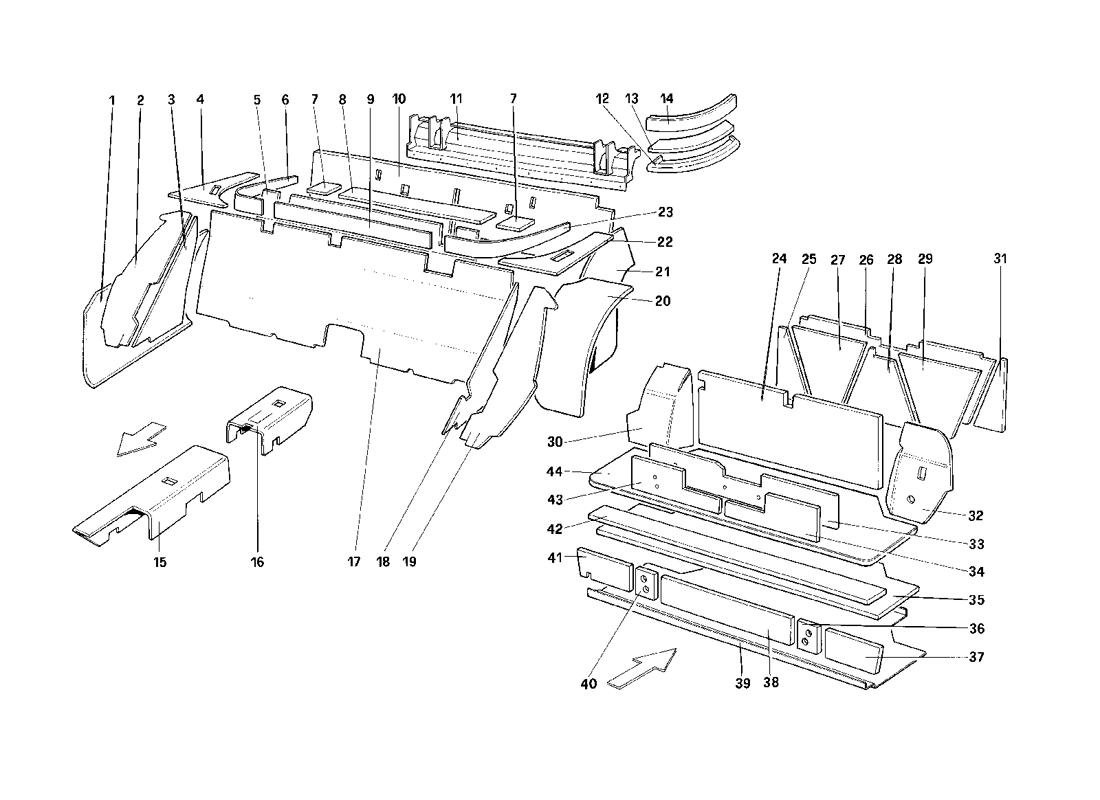 LUGGAGE AND PASSENGER COMPARTMENT, INSULATION - 3.2