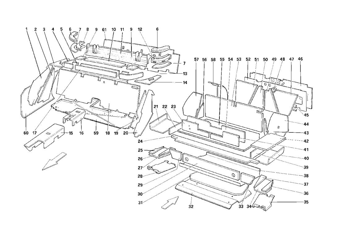 LUGGAGE AND PASSENGER COMPARTMENT, INSULATION - 3.2