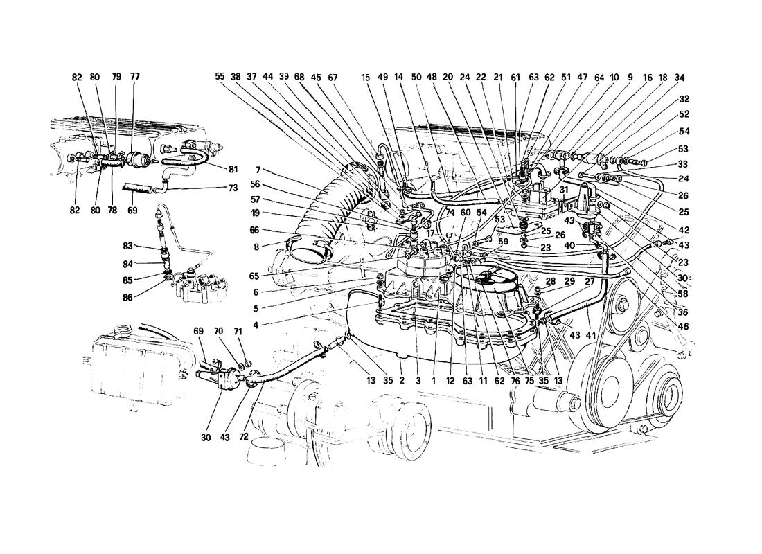 FUEL INJECTION SYSTEM - FUEL DISTRIBUTORS, LINE