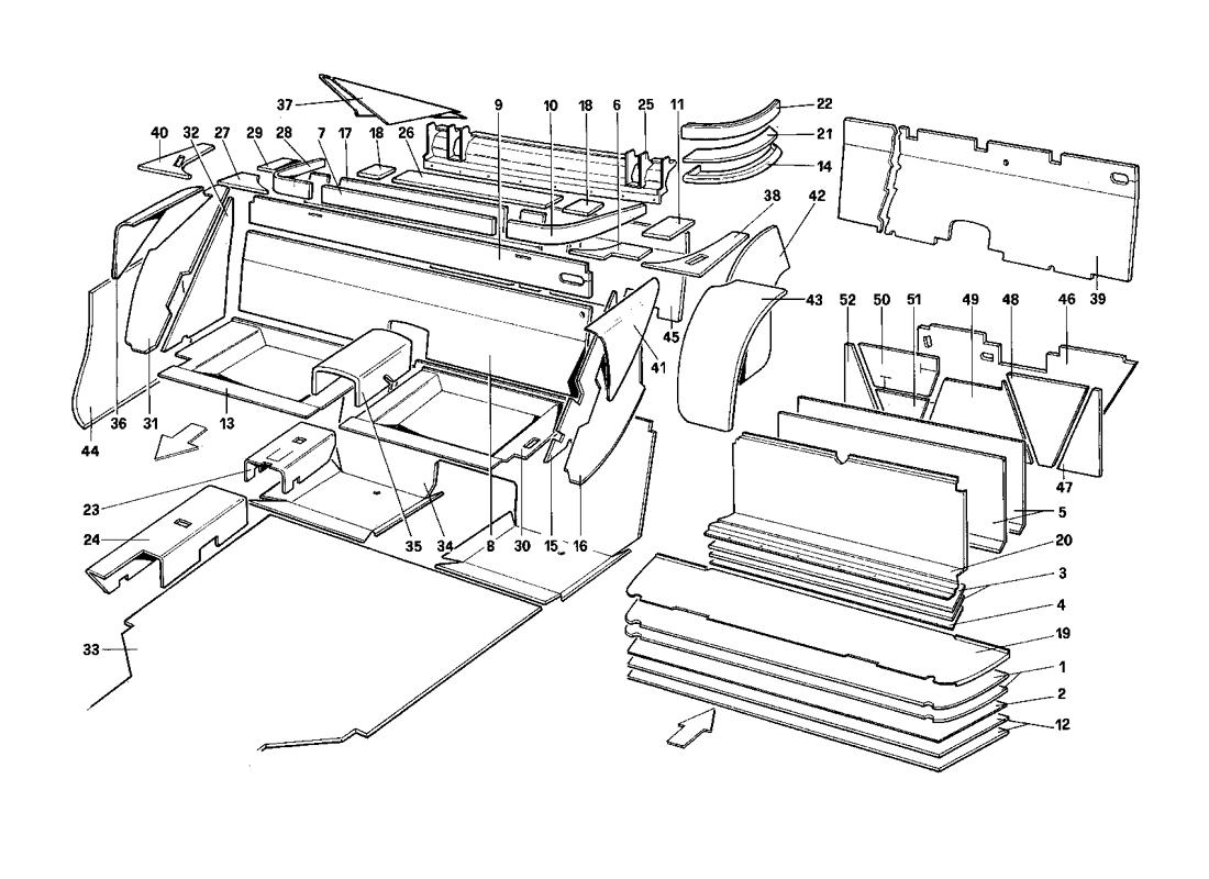 LUGGAGE AND PASSENGER COMPARTMENT INSULATION