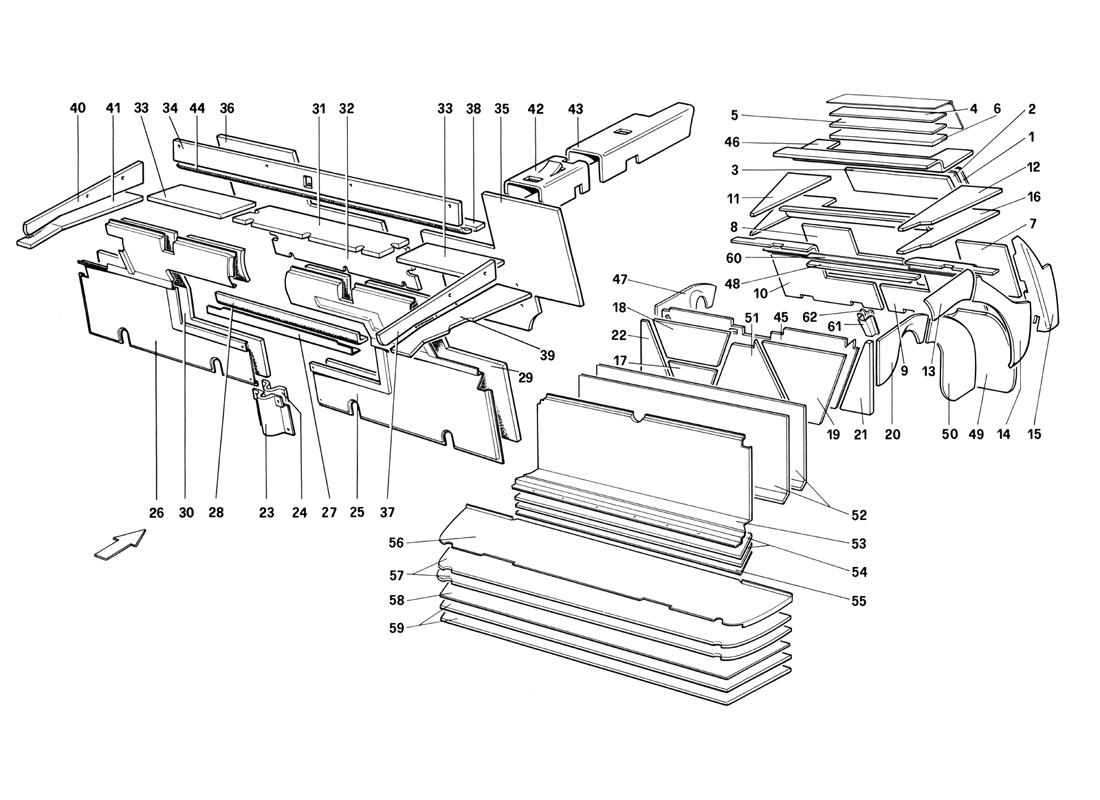 QUATTROVALVOLE LUGGAGE AND PASSENGER COMPARTMENT