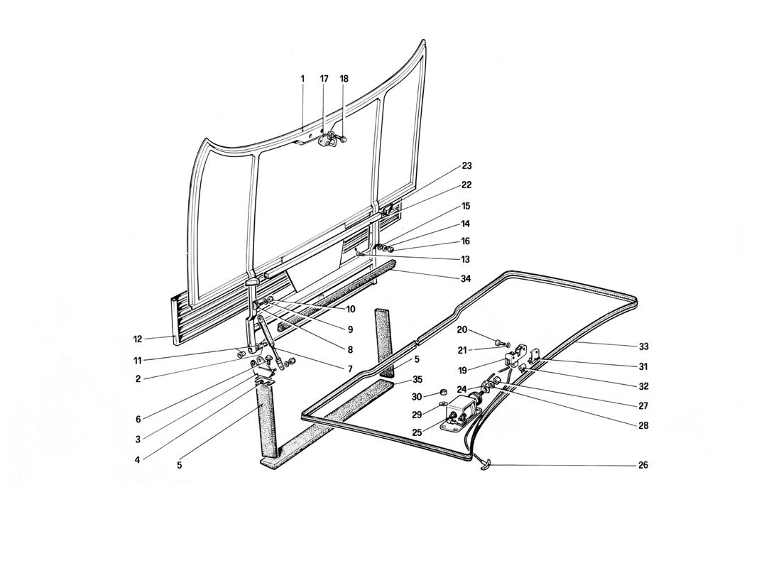 FRONT COMPARTMENT LID
