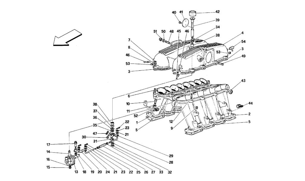 MANIFOLDS AND COVER -MOTRONIC 2.7-
