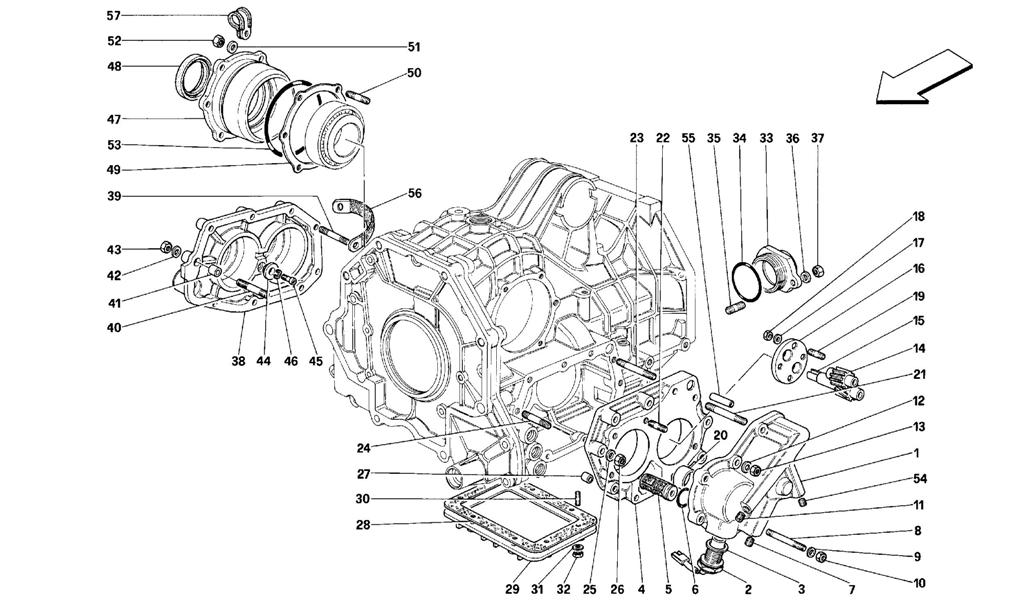 GEARBOX COVERS -VALID FOR CARS WITH 3P
