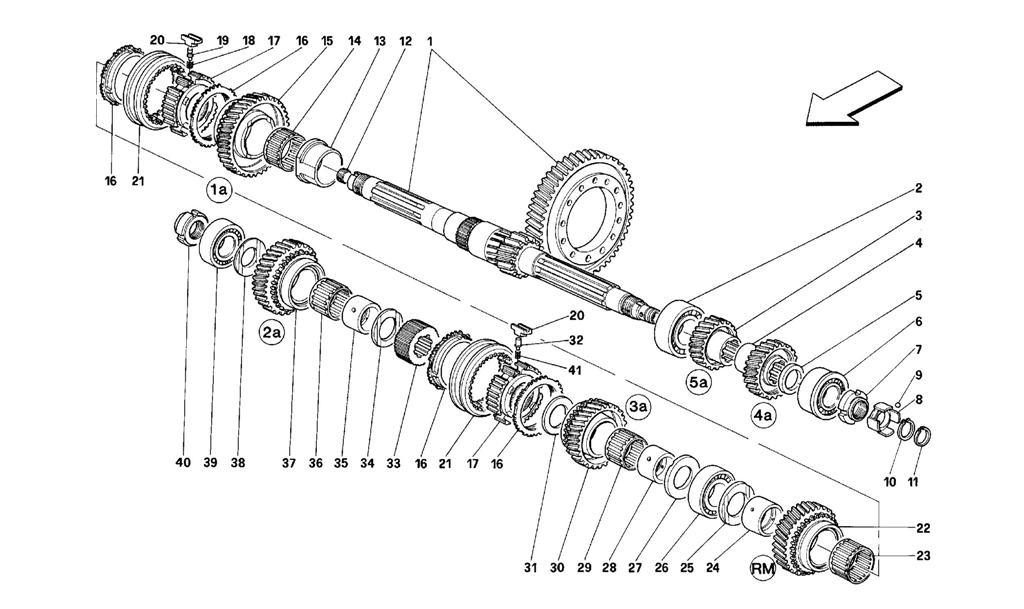 LAY SHAFT GEARS