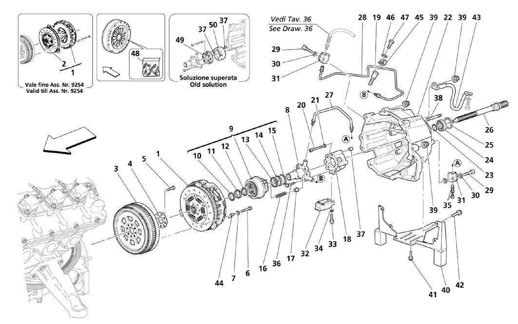 CLUTCH AND CONTROLS -NOT FOR F1