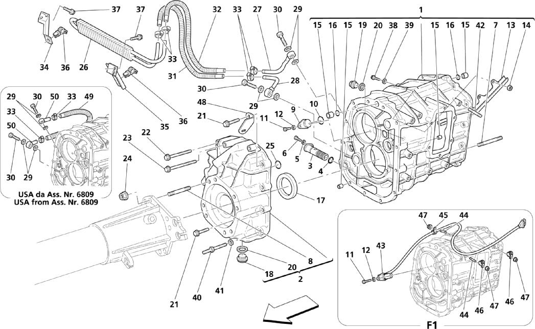GEARBOX - COVER - GEARBOX OIL RADIATOR