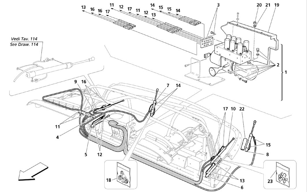 CAPOTE HYDRAULIC SYSTEM